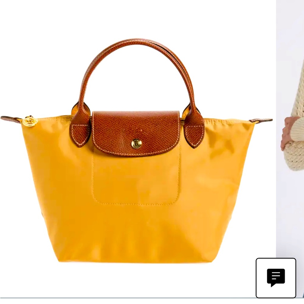 Lonchamp small Le Pliage original top handle  bag